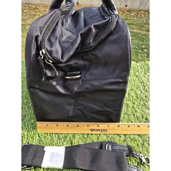 Satchels New York NWT Black SAMSUNG Professional Briefcase Bag w/ Shoulder Strap - Picture 4 of 12